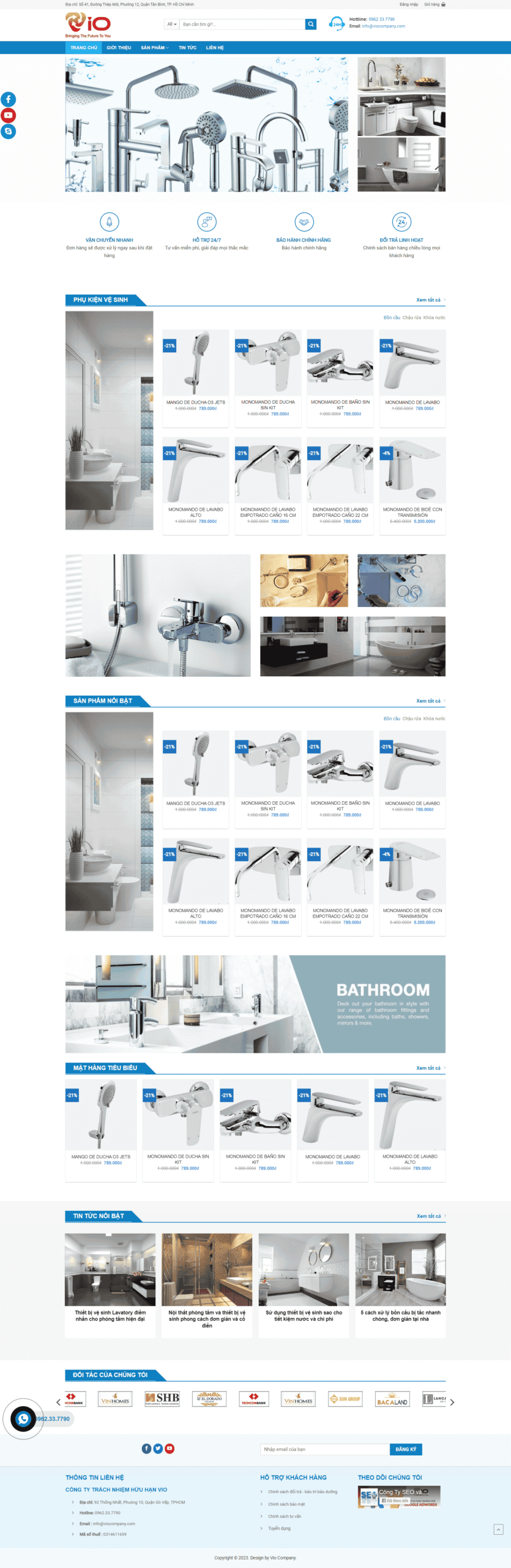 thiết bị vệ sinh
