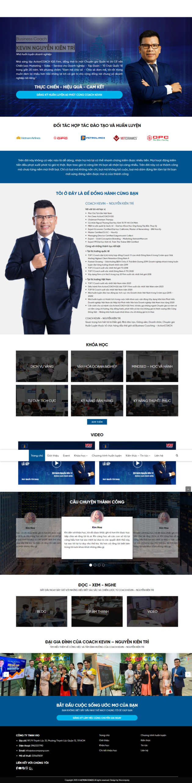 Business Coach Kevin Nguyễn Kiên Trì