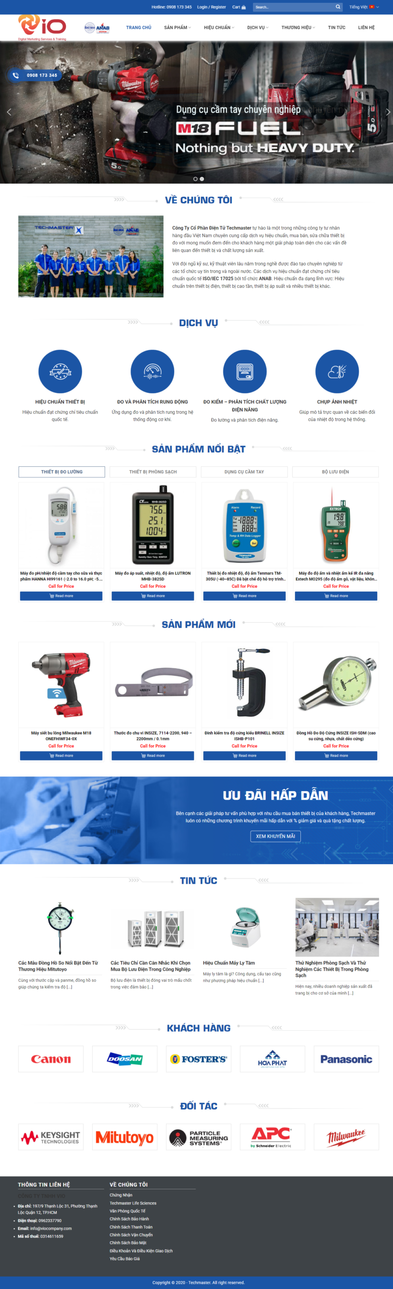 Thiết bị điện Techmaster