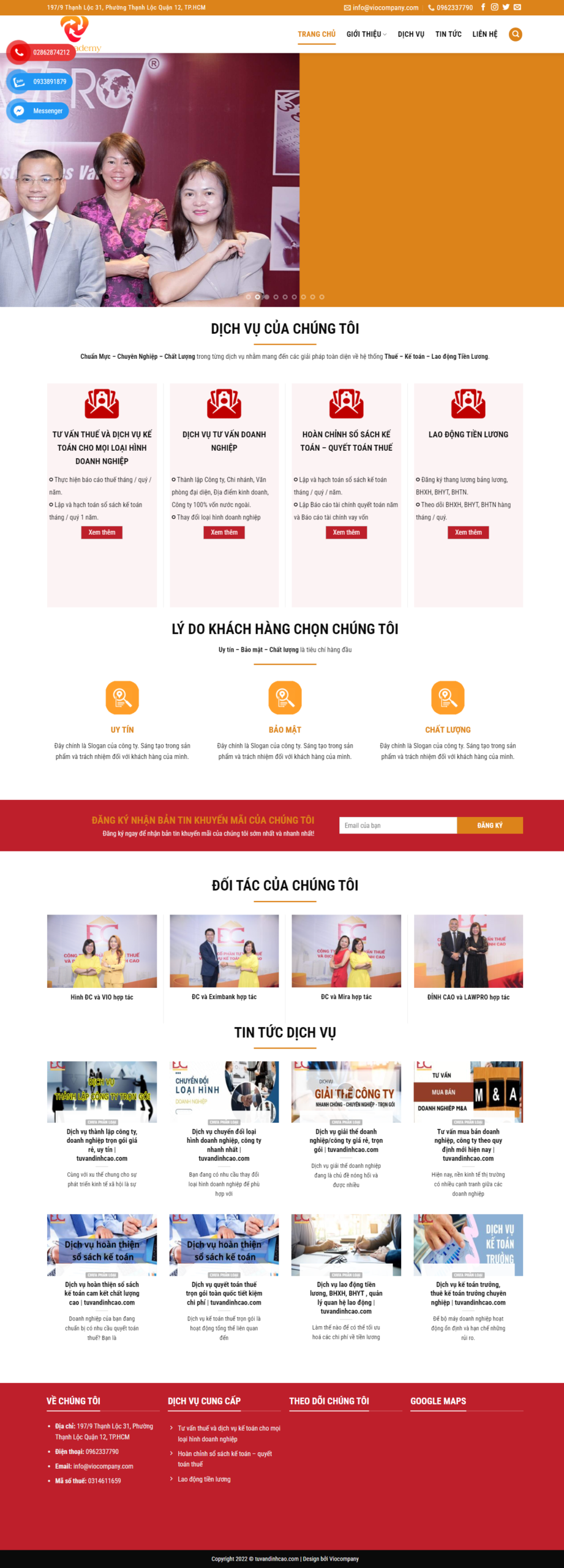 Công ty Cổ phần Tư vấn thuế và Dịch vụ Kế toán Đỉnh Cao